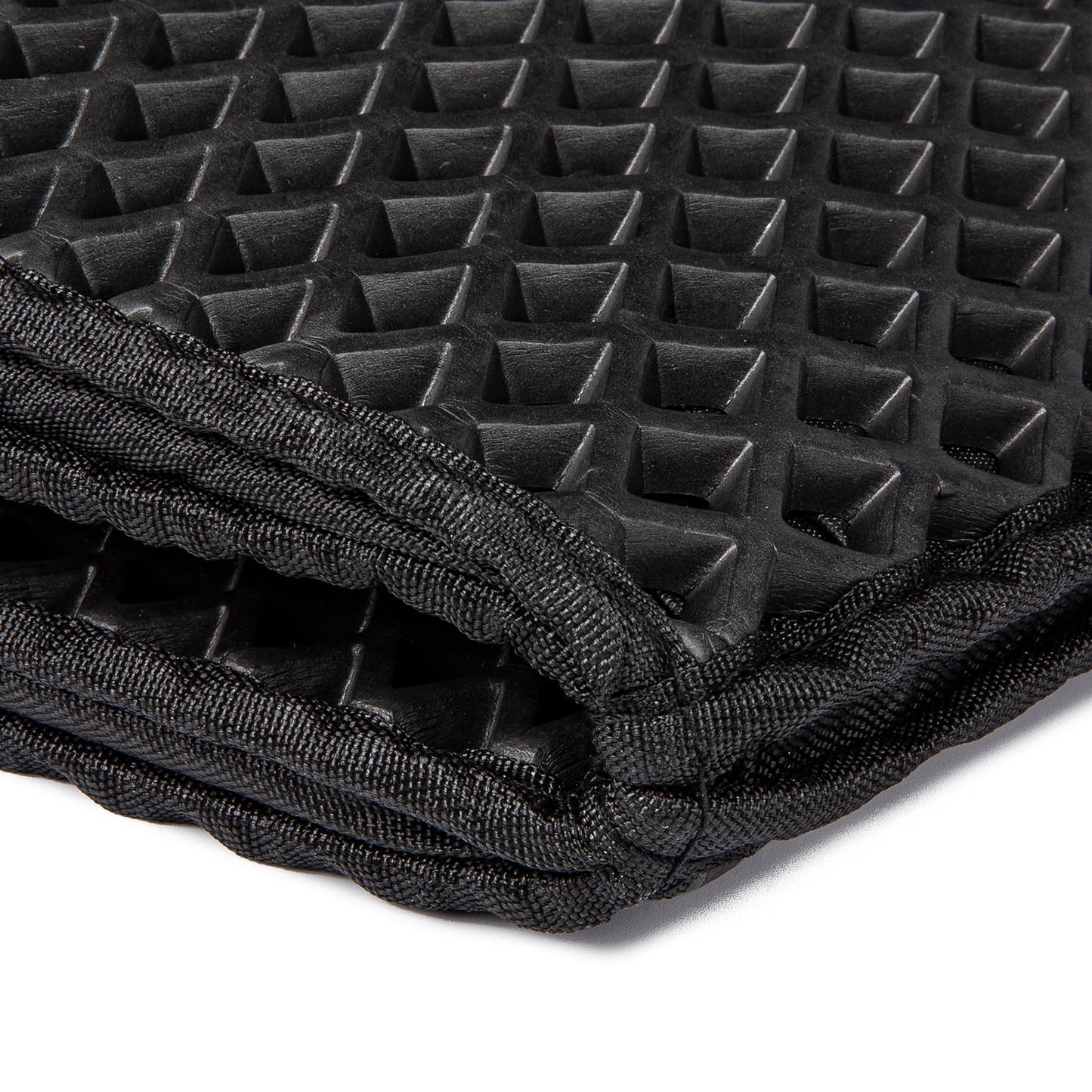 Foldable Large Double Layer Cat Litter Trapping Mat with Handles,30" X 23.6", Grey