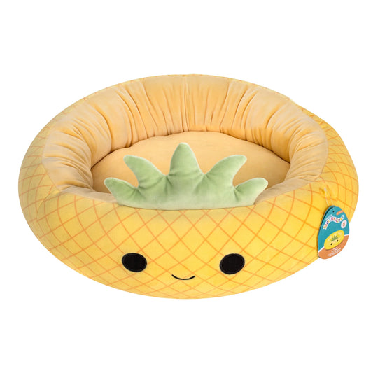 30 Inch Pineapple Pet Bed - Large Ultrasoft Official  Plush Pet Bed