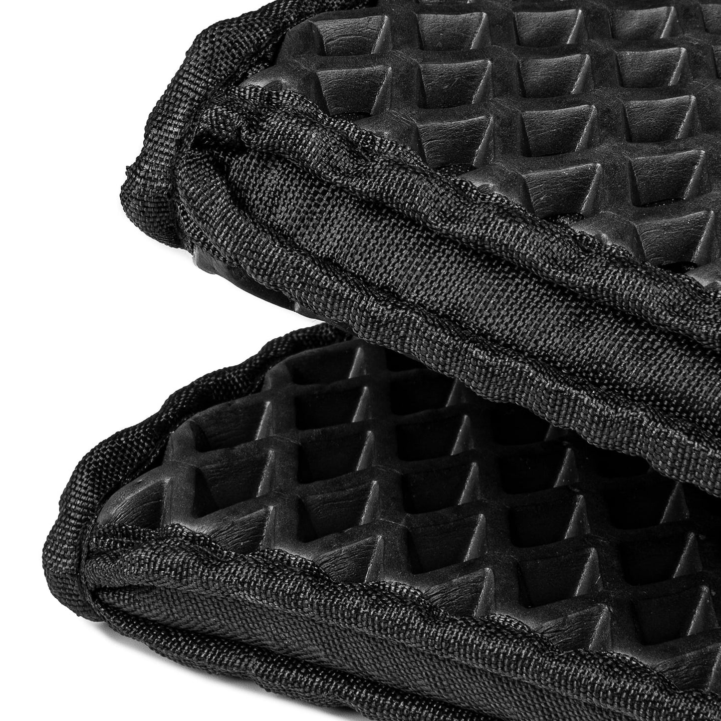 Foldable Large Double Layer Cat Litter Trapping Mat with Handles,30" X 23.6", Grey